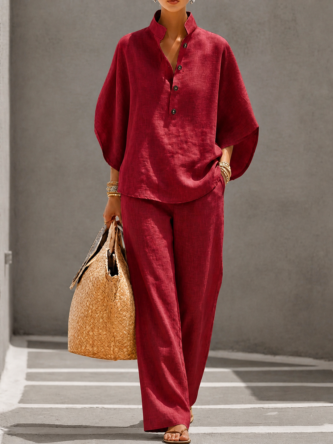 Carlotta | Completo Pantalone Palazzo
