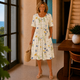 Abbie | Relaxed Floral Midi Dress