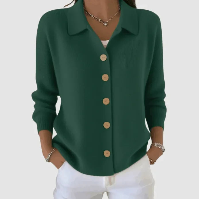 Cardigan in Maglia con Bottoni Riah™