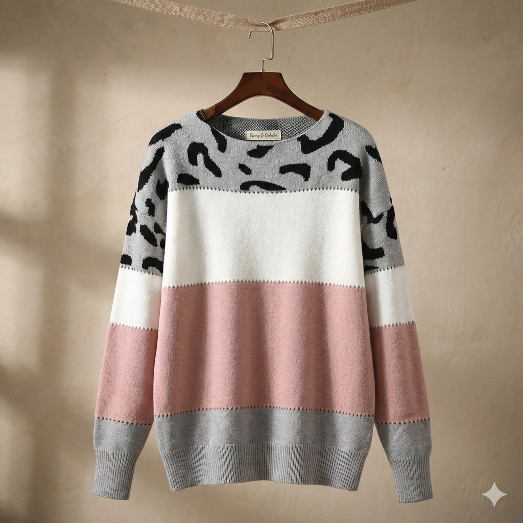 Charlene | Leopard Comfy Sweater