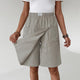 Judith | Elasticated Waist Skort with Deep Pockets