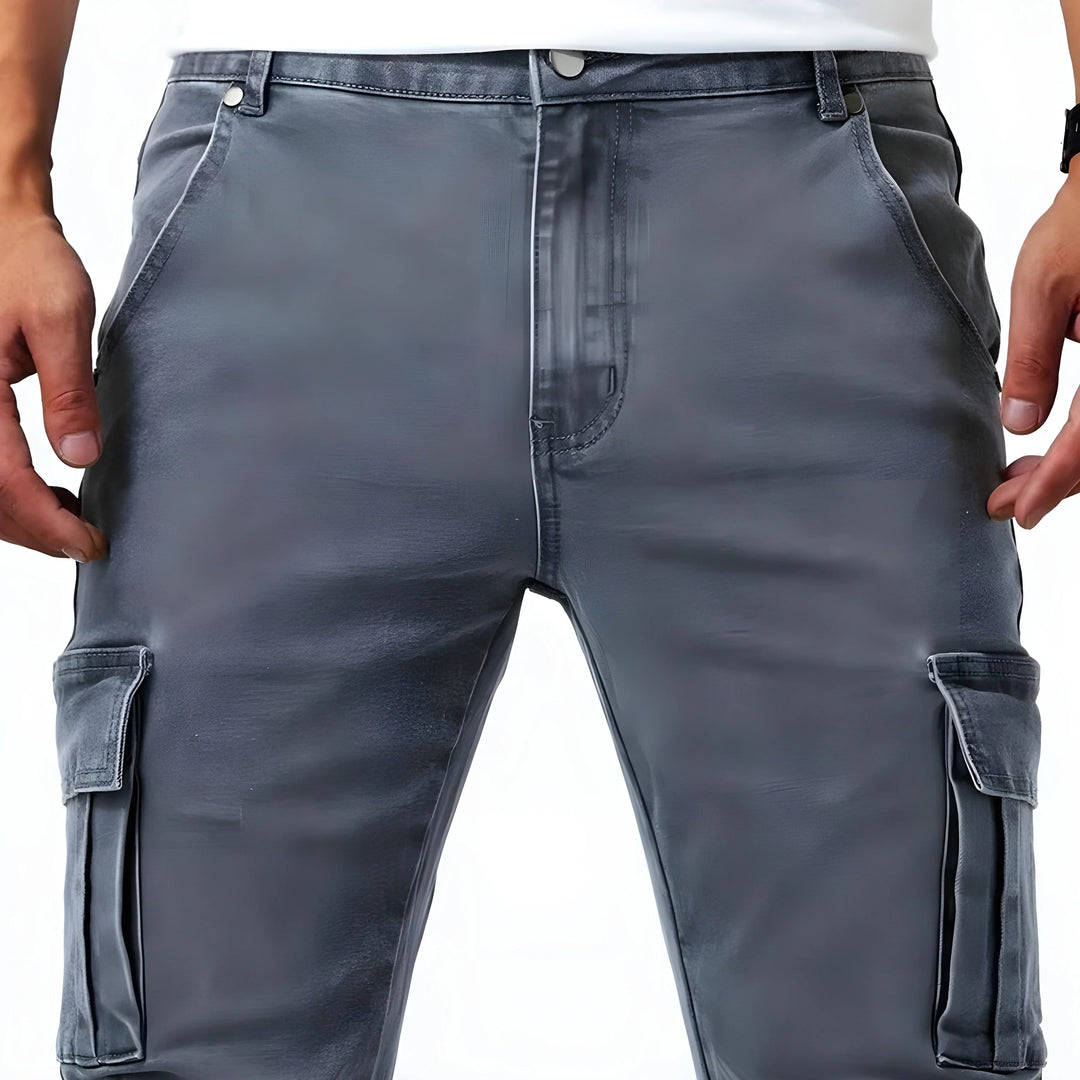 Gennaro | Pantaloni Cargo Stretch