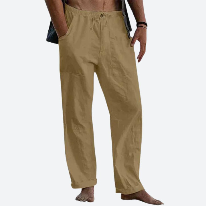 Perugia | Pantaloni Lino Classici