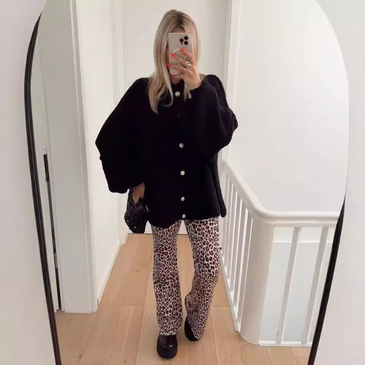 GANI™ – Classic Botton-Up Long Sleeve Cardigan