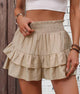 JAMET™ - Casual Ruffle Tiered Boho Skorts