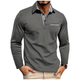 Gordon | Checked Long Sleeve Polo