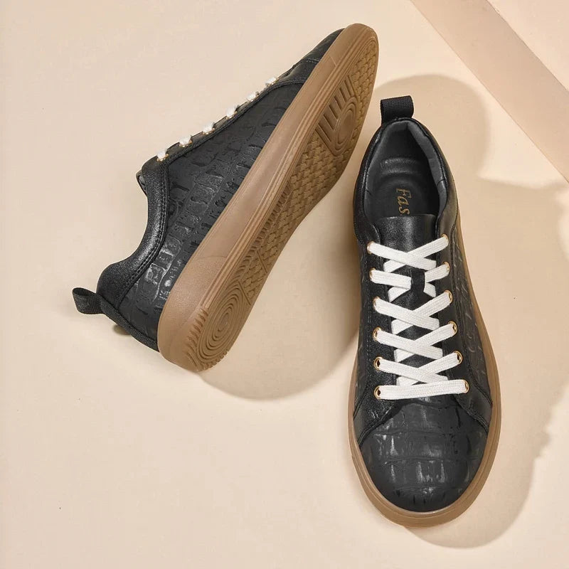Enzo / Sneakers Pelle Elegante