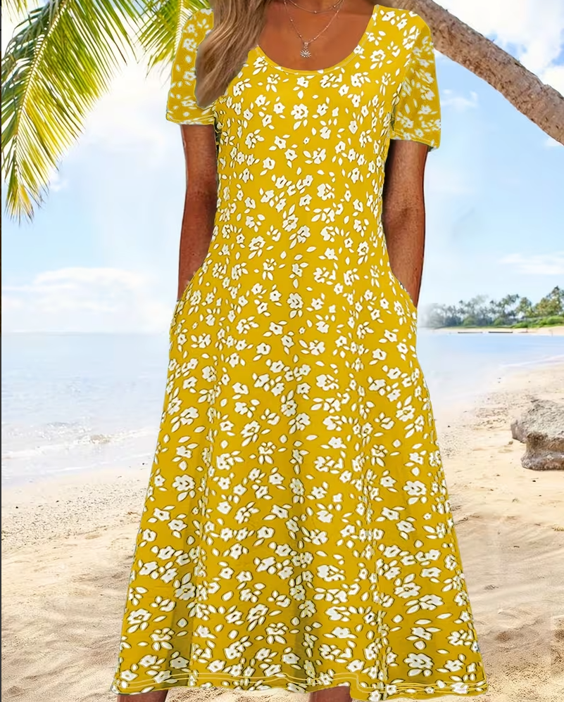 Lina™ | Soft Flow Everyday Dress