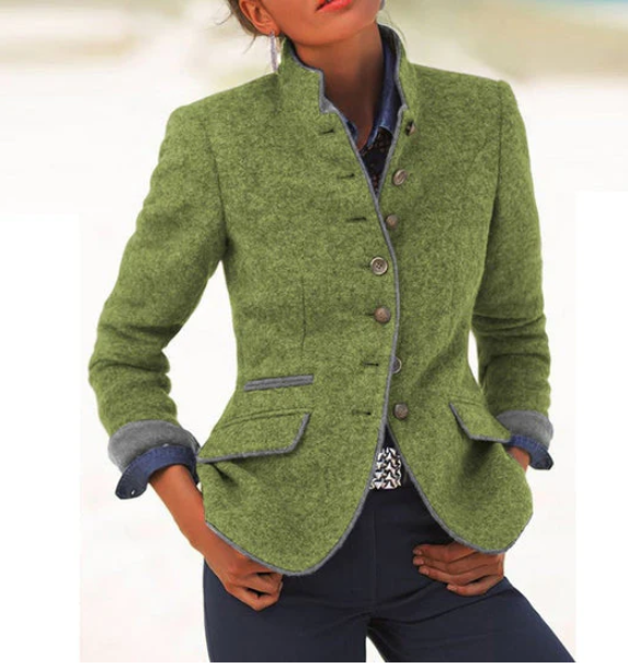 Nysha - Blazer con collo a listino Heritage