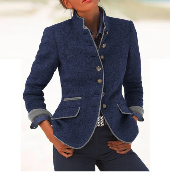 Nysha - Blazer con collo a listino Heritage