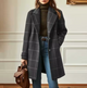 Livia | Classic Check Autumn Coat