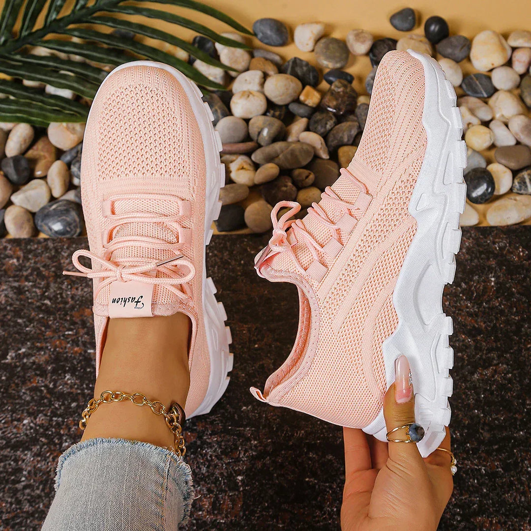 Altezza | Sneakers Platform Bianche