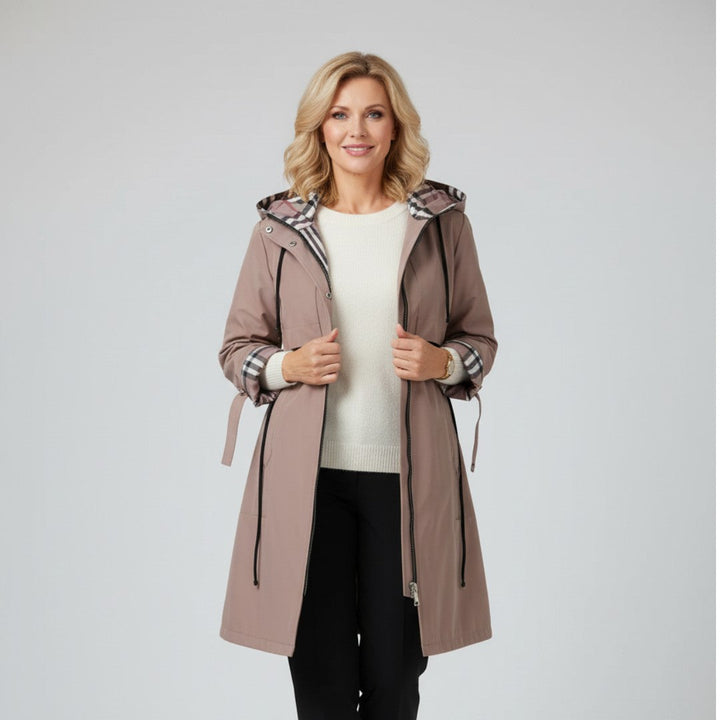 Orla - Cappotto con cerniera impermeabile e antivento
