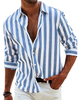 Ian | Riviera Stripe Shirt