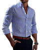 Cristiano | Camicia Righe Elegante