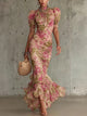 Cecilia | Abito Rosa Vintage