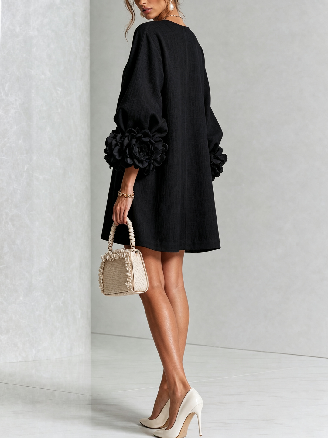 Patrizia | Floral Button-Up Mini Dress