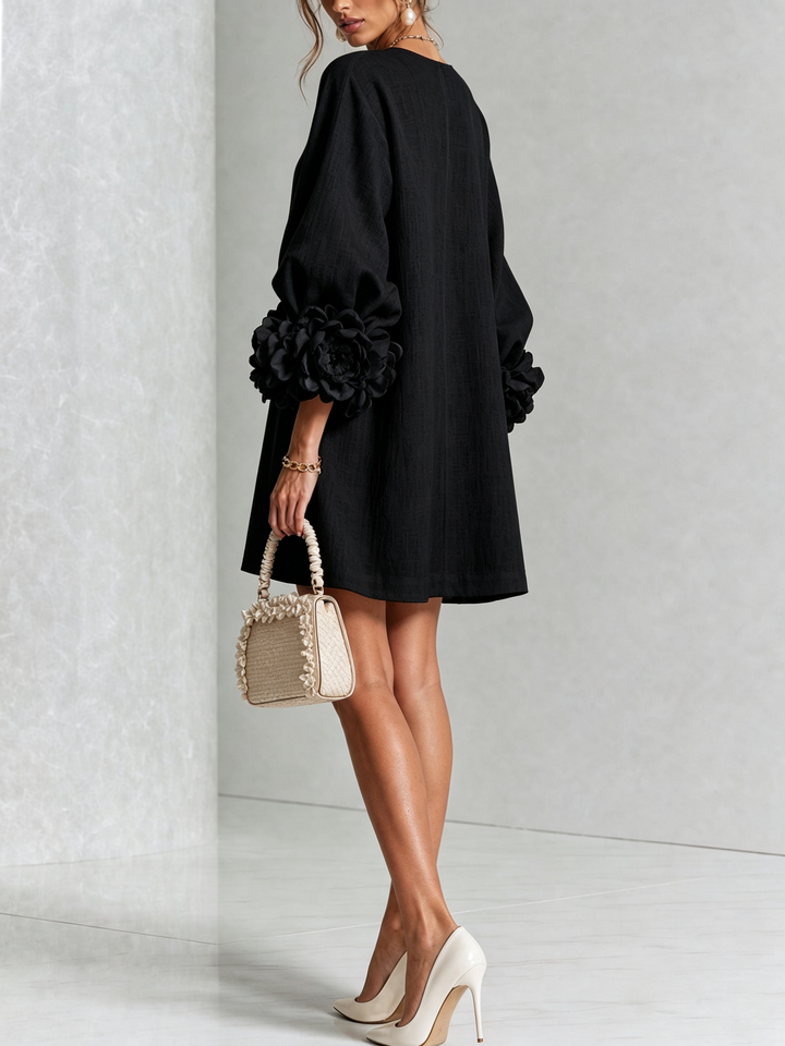 Patrizia | Floral Button-Up Mini Dress