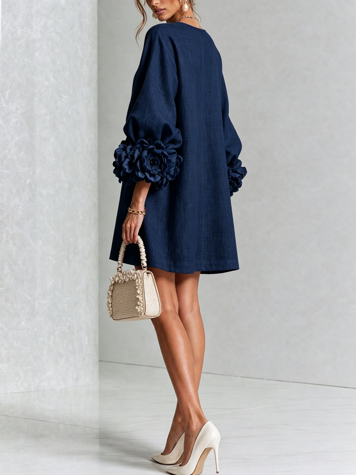 Patrizia | Floral Button-Up Mini Dress