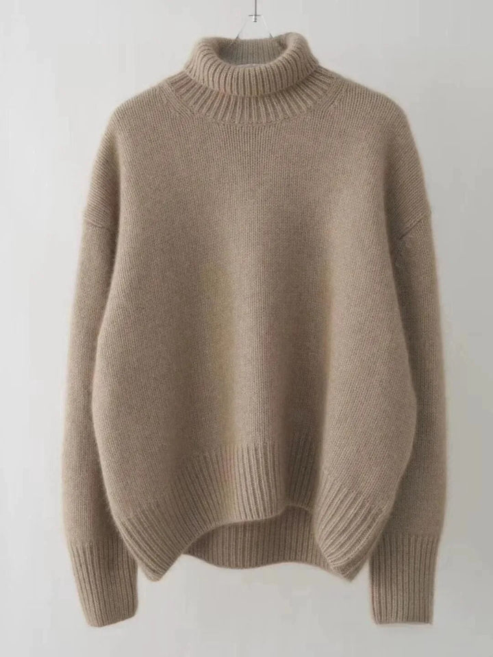 Amelia | Maglione a Collo Alto Comodo