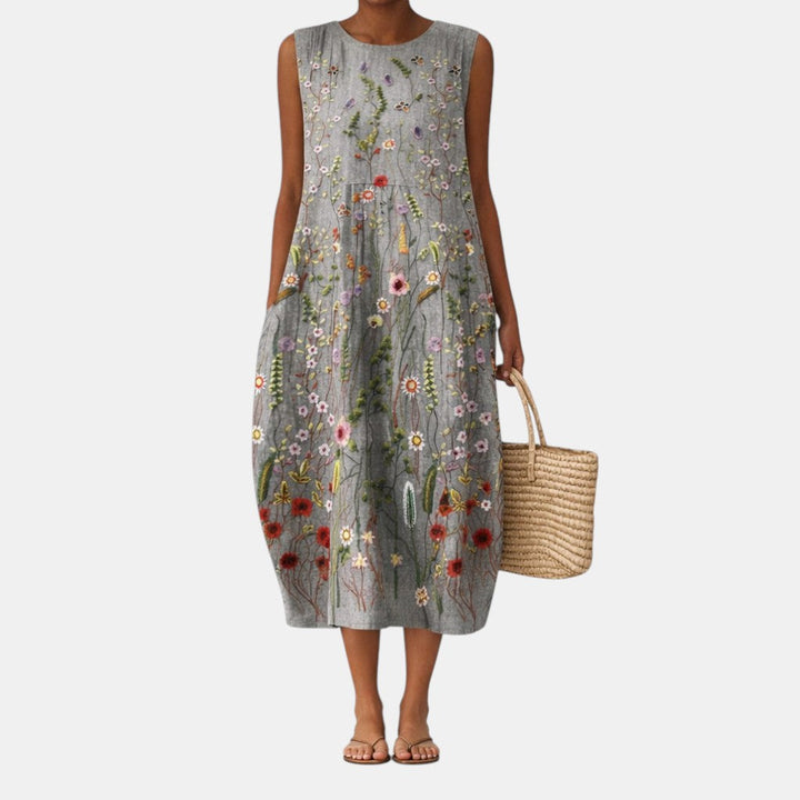 Marta | Everyday Floral Midi Dress