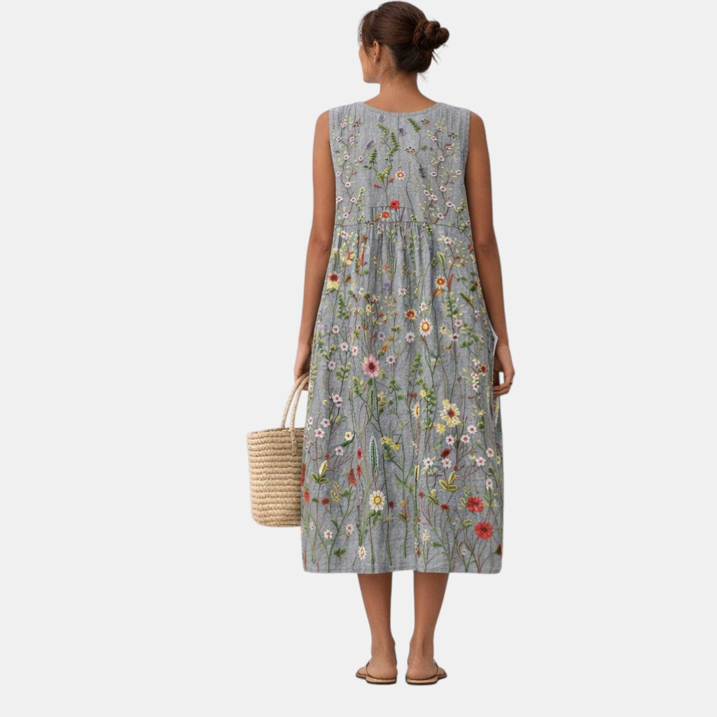 Marta | Everyday Floral Midi Dress