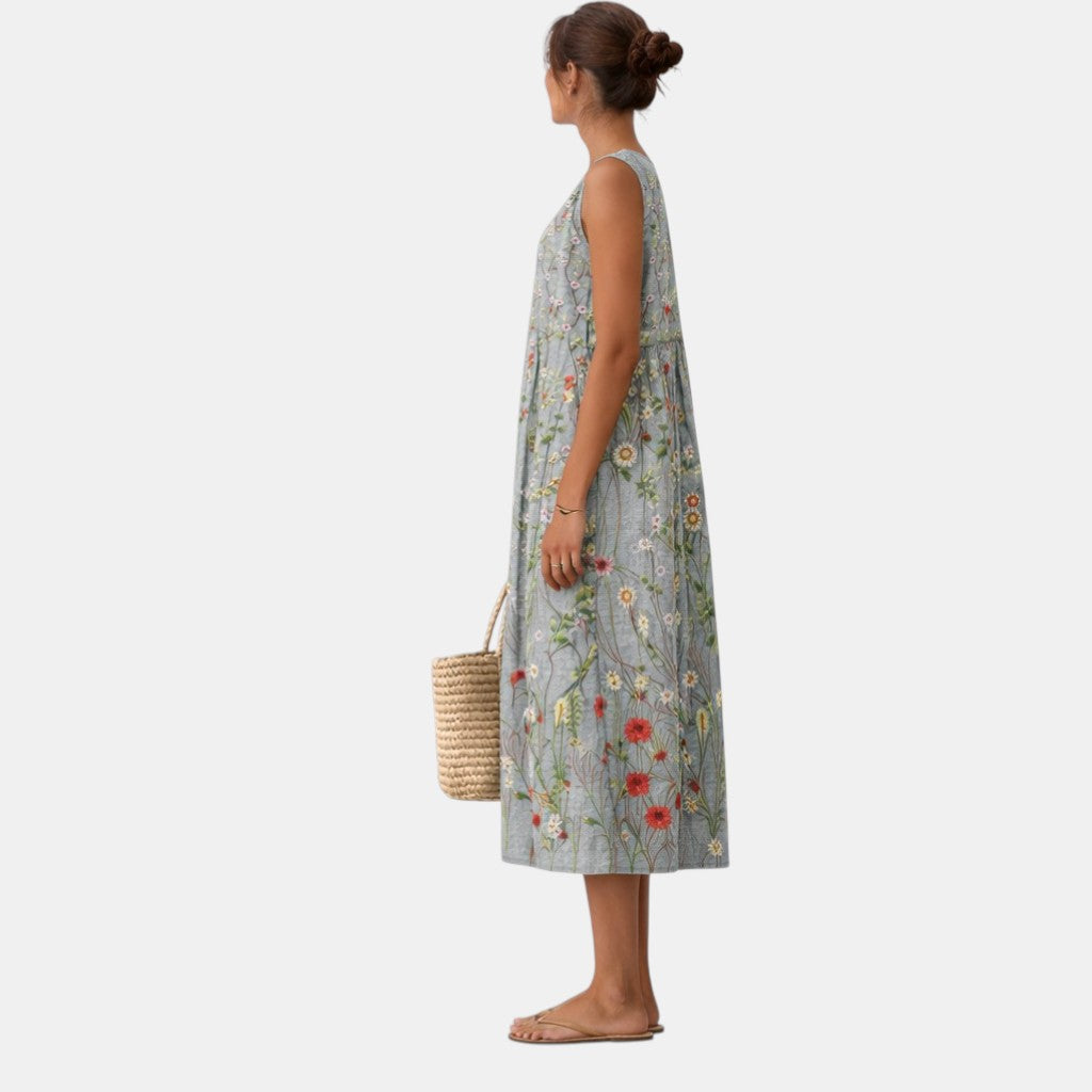 Marta | Everyday Floral Midi Dress