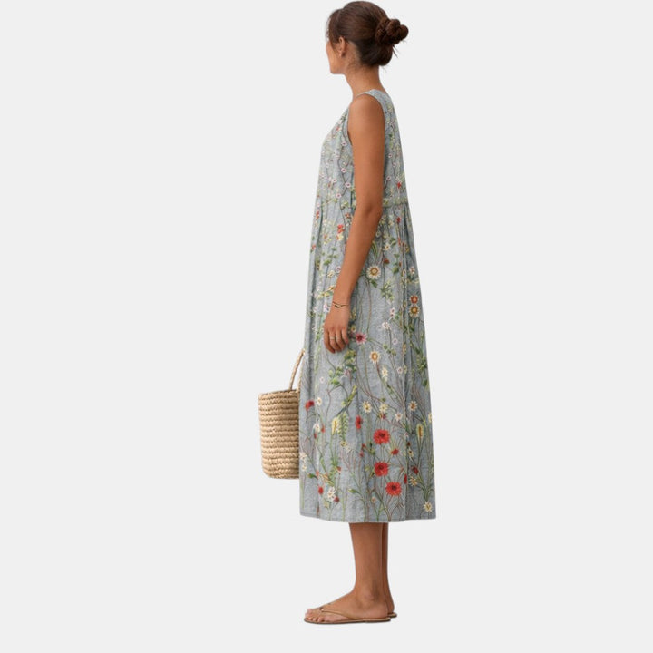 Marta | Everyday Floral Midi Dress