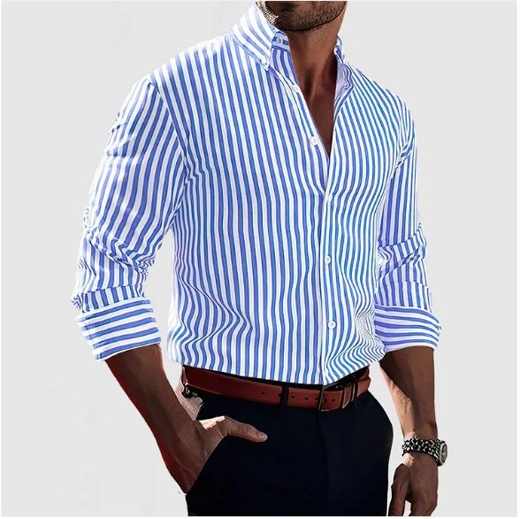 Cristiano | Camicia Righe Elegante