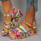 Audrey | Platform Ankle Strap Sandals