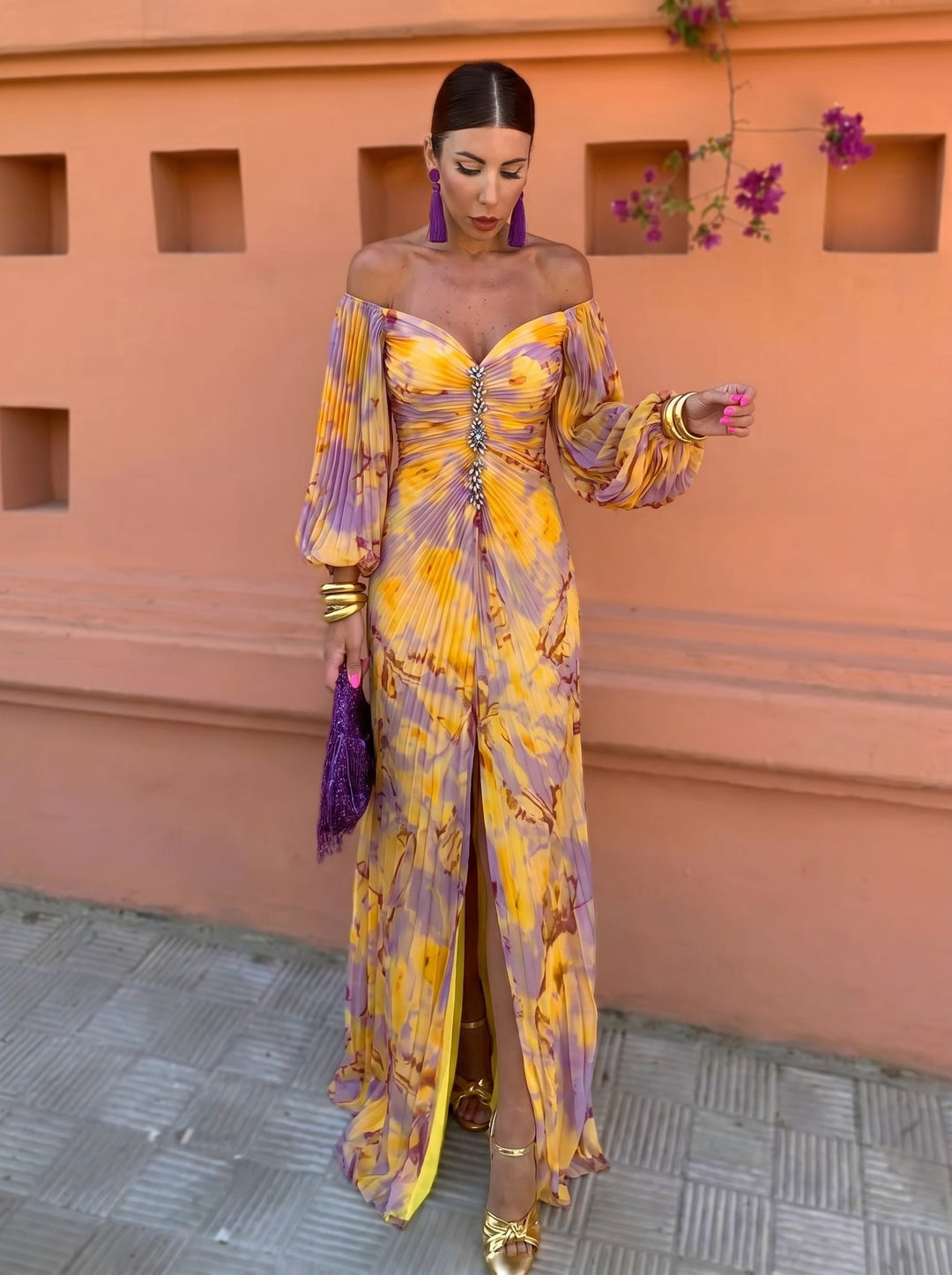 Gregoria™ | Floral Maxi Dress