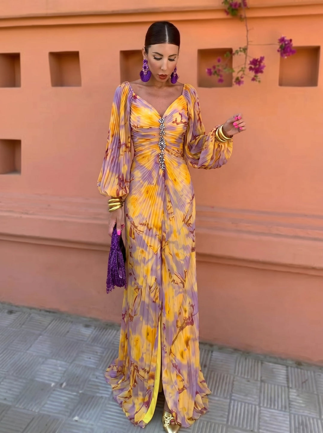 Gregoria™ | Floral Maxi Dress