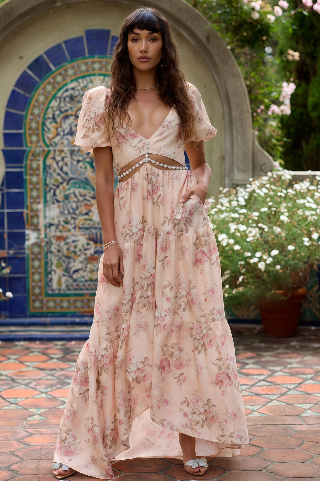 Layla | Abito Lungo Fluttuante ed Elegante