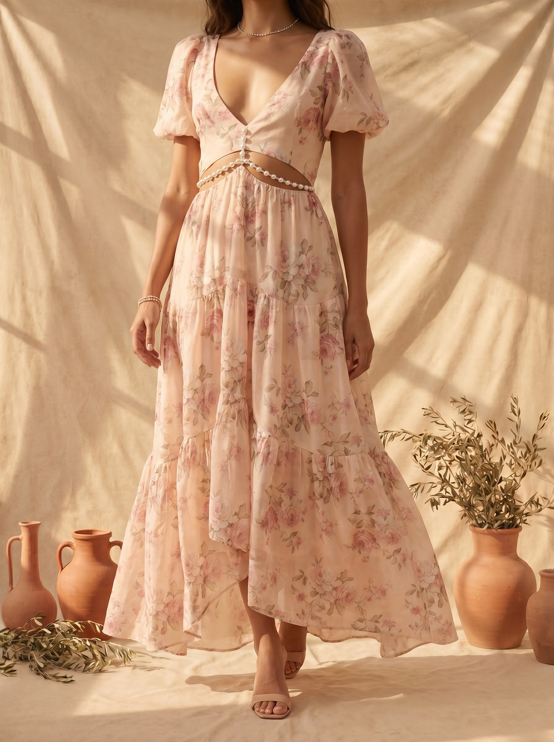 Layla | Abito Lungo Fluttuante ed Elegante