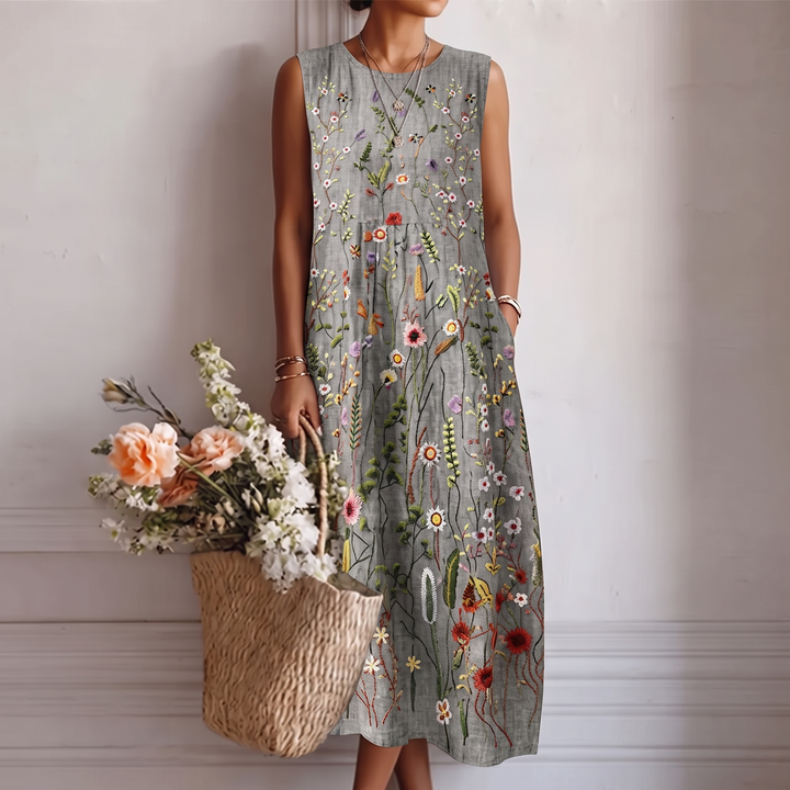 Marta | Everyday Floral Midi Dress