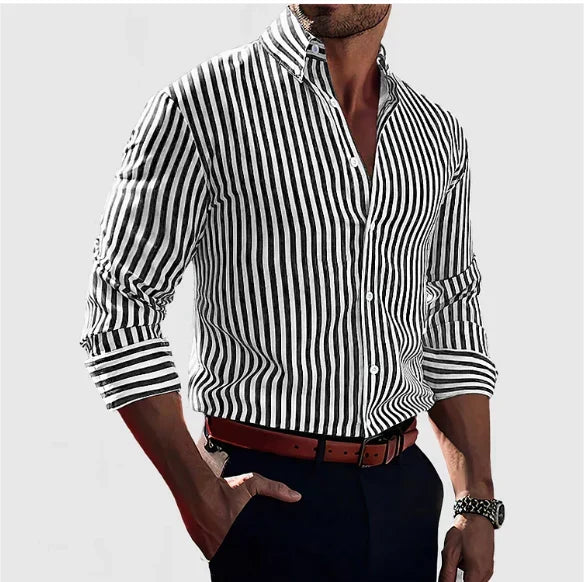 Cristiano | Camicia Righe Elegante