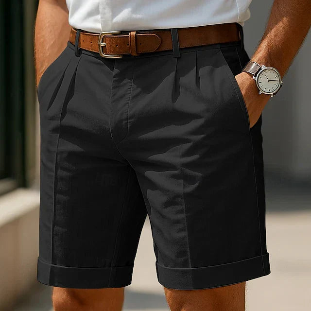 Alessandro | Pantaloncini Sartoriali con Pieghe