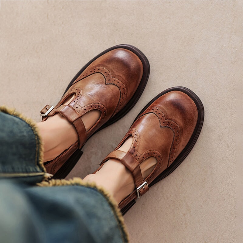 Verena | Elegant Spring Leather Shoes