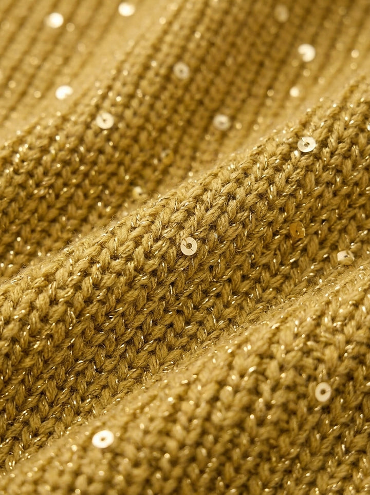 Ortensia | Cardigan Oversize con Bottoni Dorati