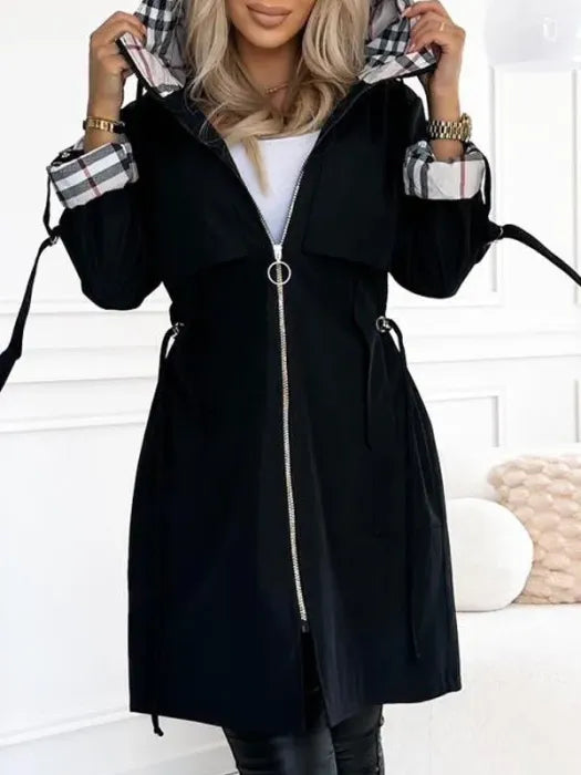 Orla - Cappotto con cerniera impermeabile e antivento