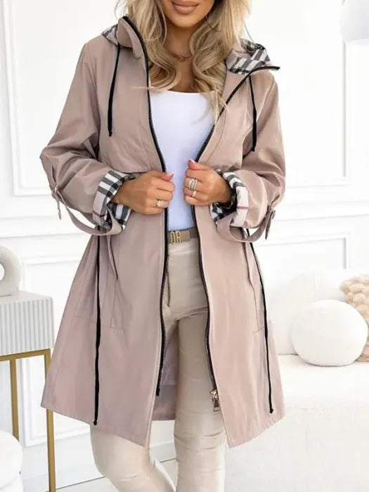 Orla - Cappotto con cerniera impermeabile e antivento