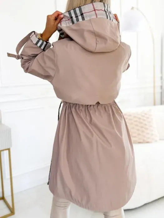 Orla - Cappotto con cerniera impermeabile e antivento