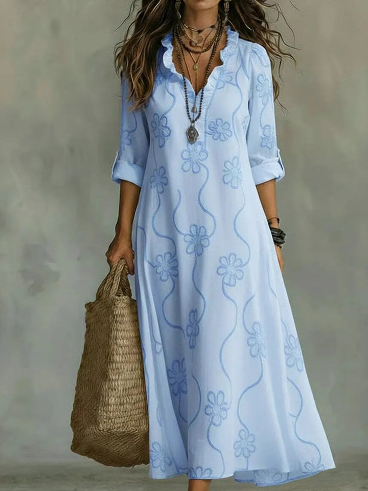 Siena | Vestito Lungo Estivo a Fiori