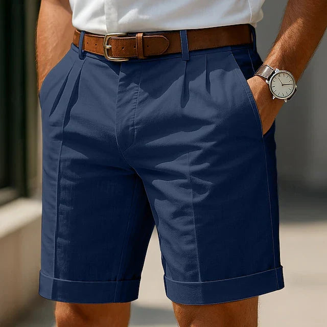 Alessandro | Pantaloncini Sartoriali con Pieghe
